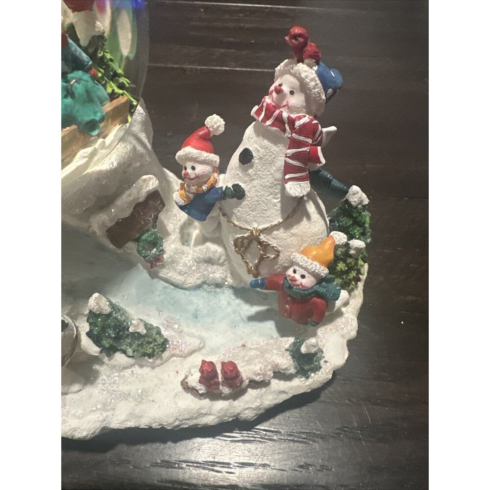 San Francisco Music Box Company Hohoho Snowglobe *hard to find - Picture 4 of 8